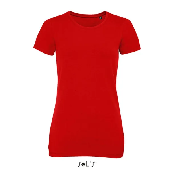  SOL'S MILLENIUM WOMEN - ROUND-NECK T-SHIRT - SOL'S Red