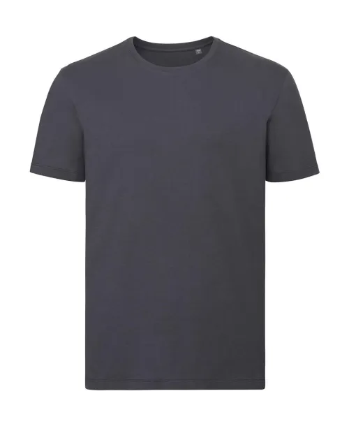  Men's Pure Organic Tee - Russell Pure Organic Convoy Grey