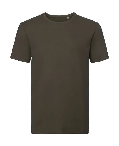  Men's Pure Organic Tee - Russell Pure Organic Dark Olive