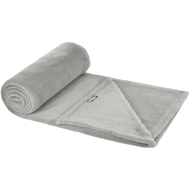 Lily RPET coral fleece blanket - Seasons Grey