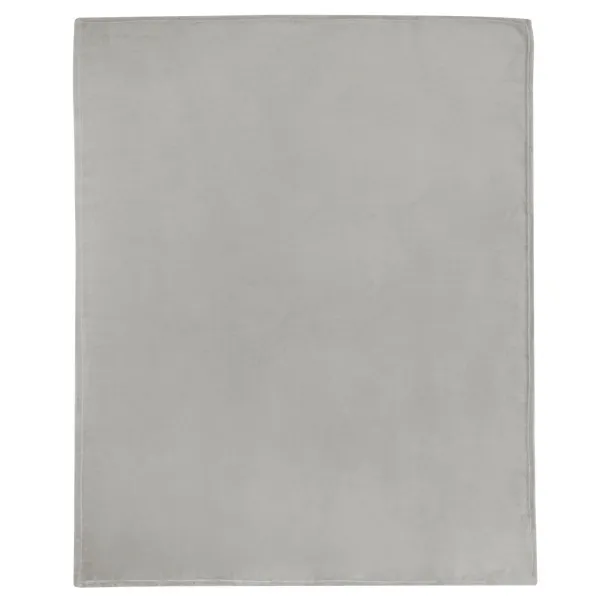 Lily RPET coral fleece blanket - Seasons Grey