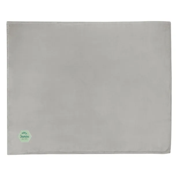 Lily RPET coral fleece blanket - Seasons Grey