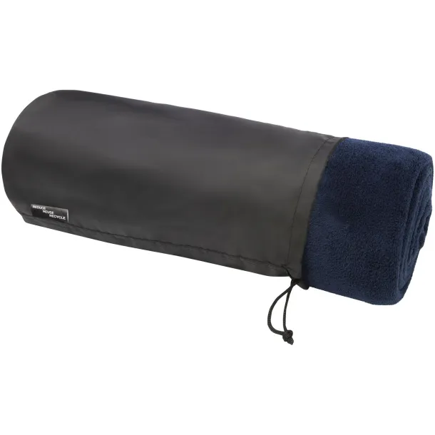 Lily RPET deka od koraljnog flisa - 240 g/m2 - Seasons Tamno plava