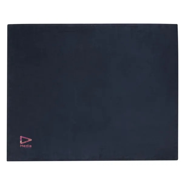 Lily RPET coral fleece blanket - Seasons Dark blue