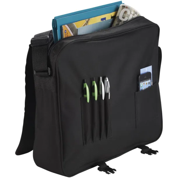 Anchorage conference bag - Bullet Solid black