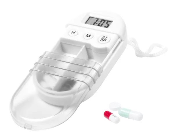 Ziprik pillbox White