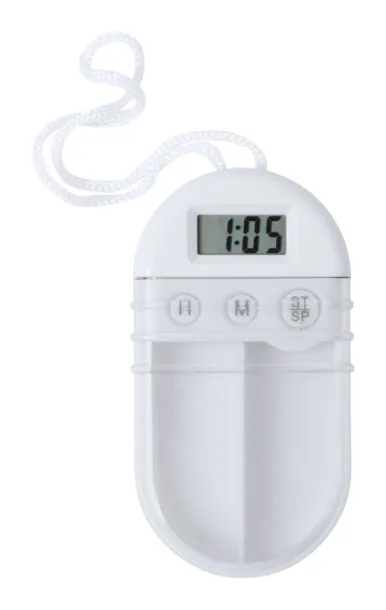 Ziprik pillbox White
