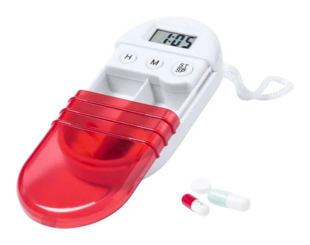 Ziprik pillbox Red