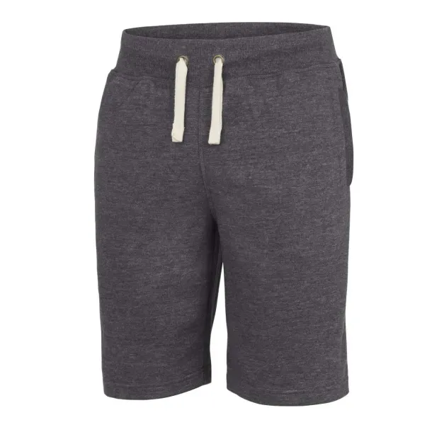  CAMPUS SHORTS - Just Hoods Charcoal