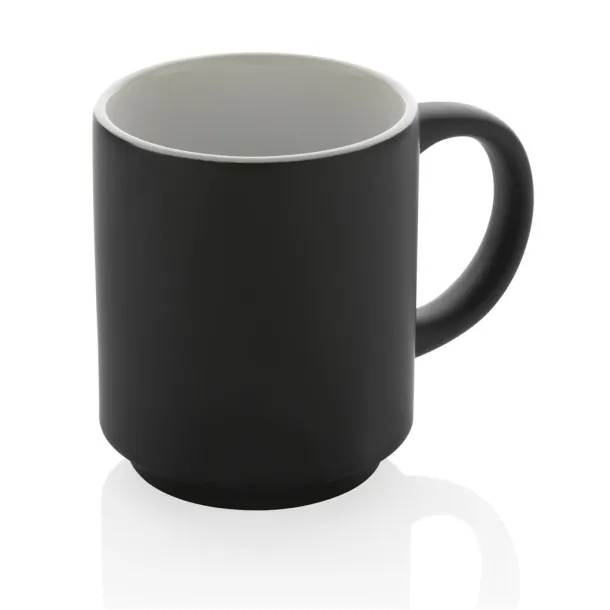  Keramička šalica, 180 ml - XD Collection Crna
