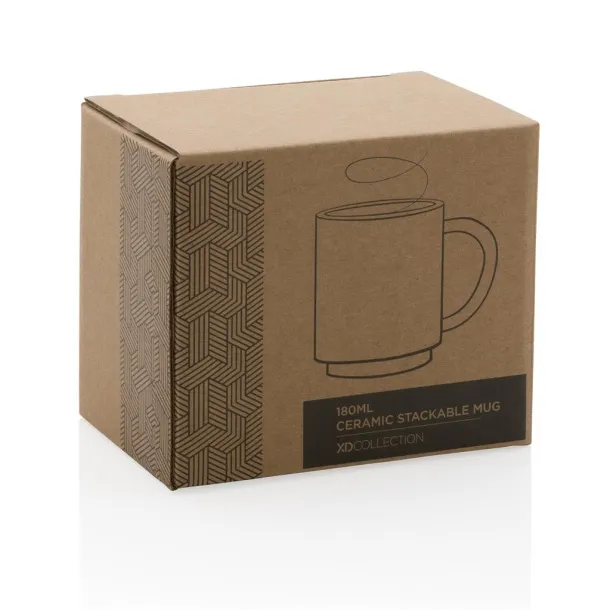  Keramička šalica, 180 ml - XD Collection Crna