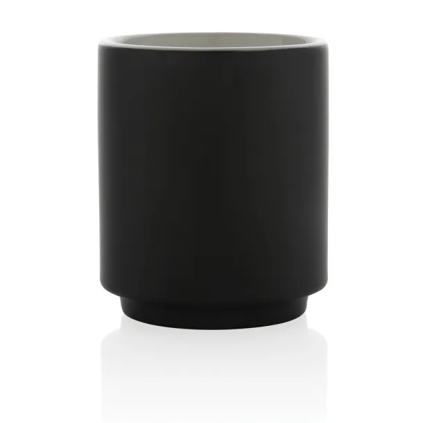  Ceramic stackable mug - XD Collection Black 