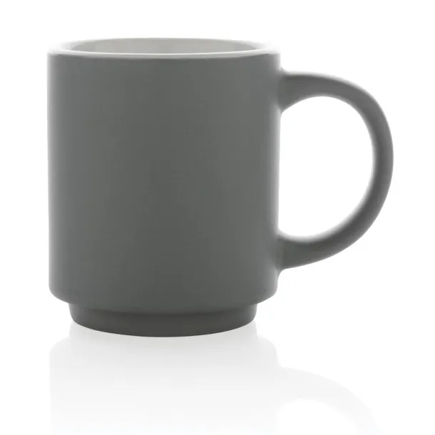  Keramička šalica, 180 ml - XD Collection Siva