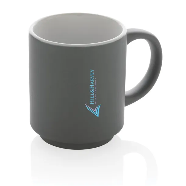  Keramička šalica, 180 ml - XD Collection Siva