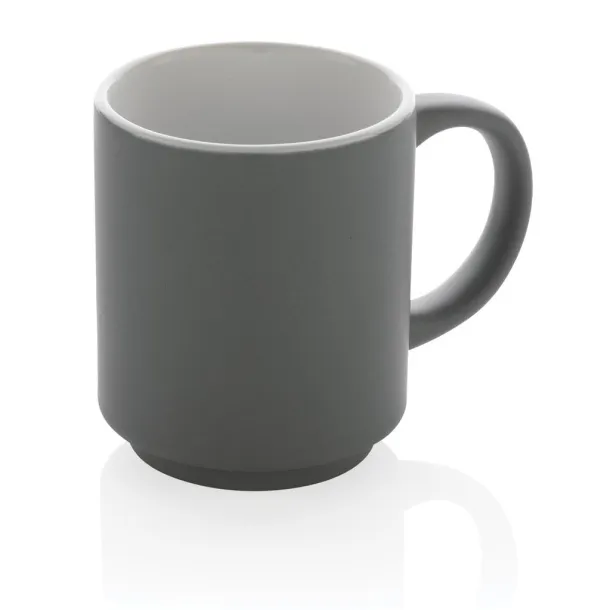  Keramička šalica, 180 ml - XD Collection Siva