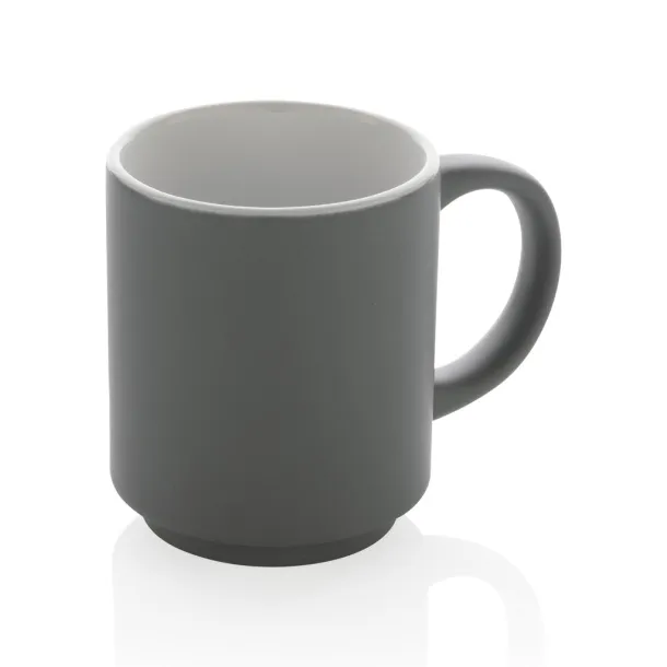  Keramička šalica, 180 ml - XD Collection Siva