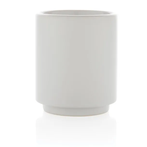  Ceramic stackable mug - XD Collection White 