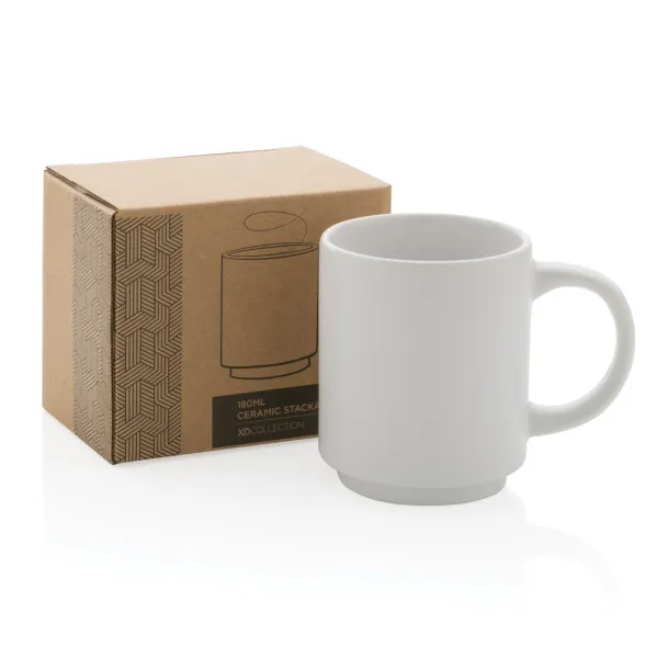  Keramička šalica, 180 ml - XD Collection Bijela