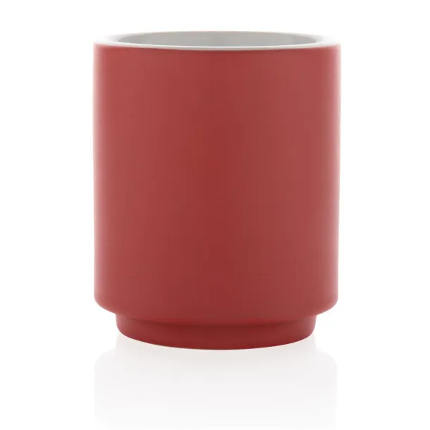 Ceramic stackable mug - XD Collection Crvena