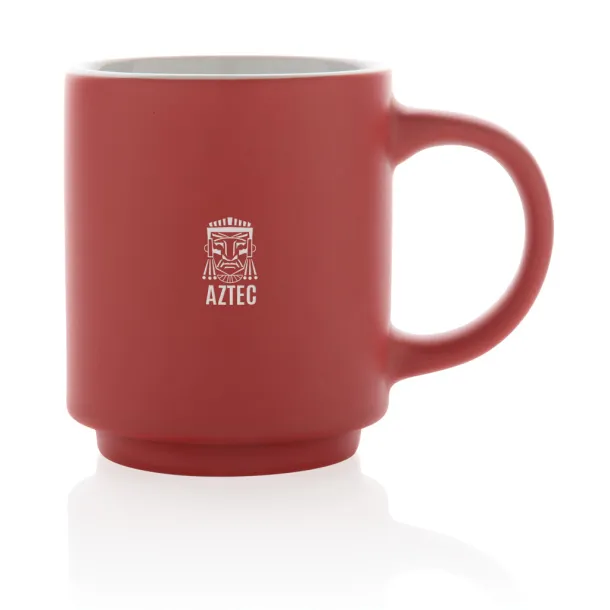  Ceramic stackable mug - XD Collection Red 