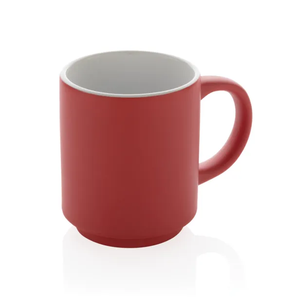  Ceramic stackable mug - XD Collection Red 