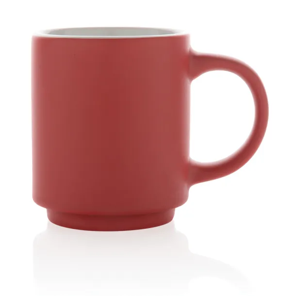  Ceramic stackable mug - XD Collection Red 