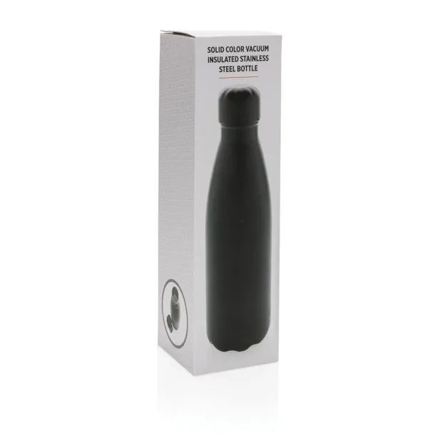  Vakumska boca od nehrđajućeg čelika, 500 ml - XD Collection Crna