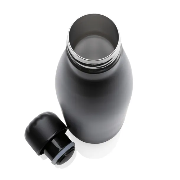  Vakumska boca od nehrđajućeg čelika, 500 ml - XD Collection Crna