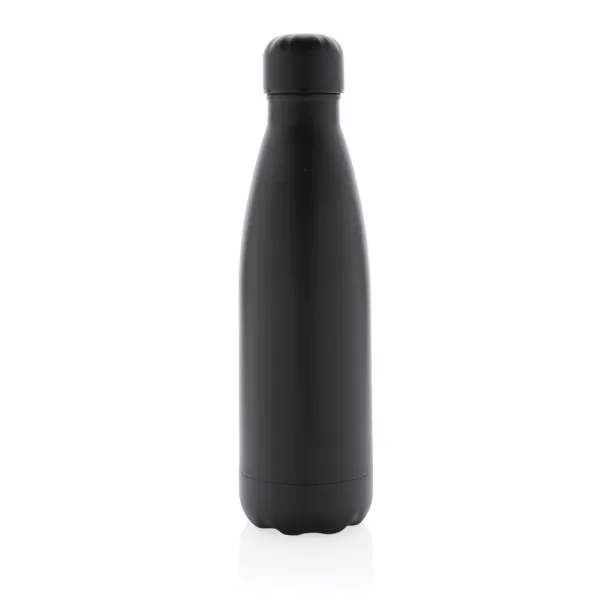  Solid color vacuum stainless steel bottle - XD Collection Black 