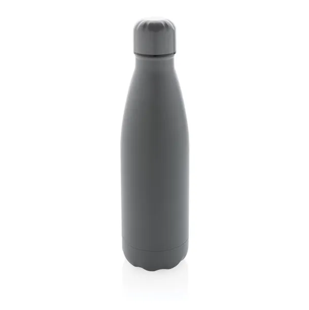  Solid color vacuum stainless steel bottle - XD Collection Grey 