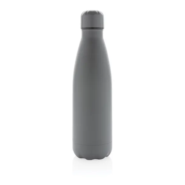  Solid color vacuum stainless steel bottle - XD Collection Grey 