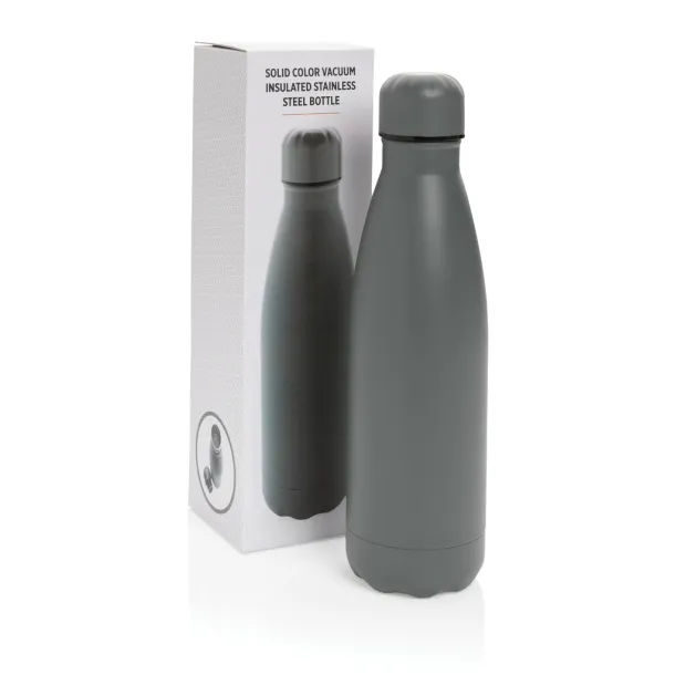  Vakumska boca od nehrđajućeg čelika, 500 ml - XD Collection Siva
