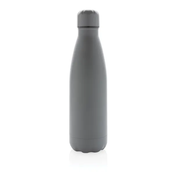  Solid color vacuum stainless steel bottle - XD Collection Grey 