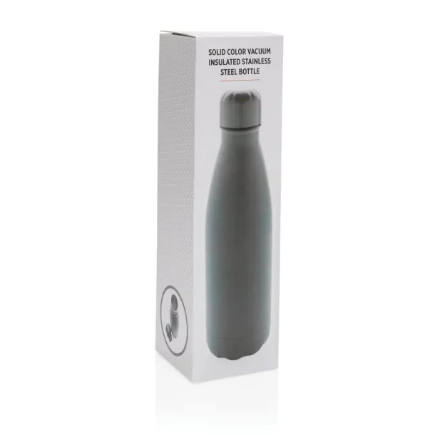  Vakumska boca od nehrđajućeg čelika, 500 ml - XD Collection Siva