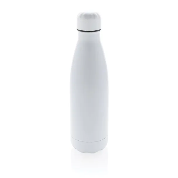  Solid color vacuum stainless steel bottle - XD Collection White 