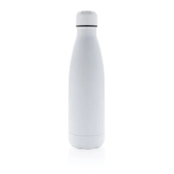  Solid color vacuum stainless steel bottle - XD Collection White 