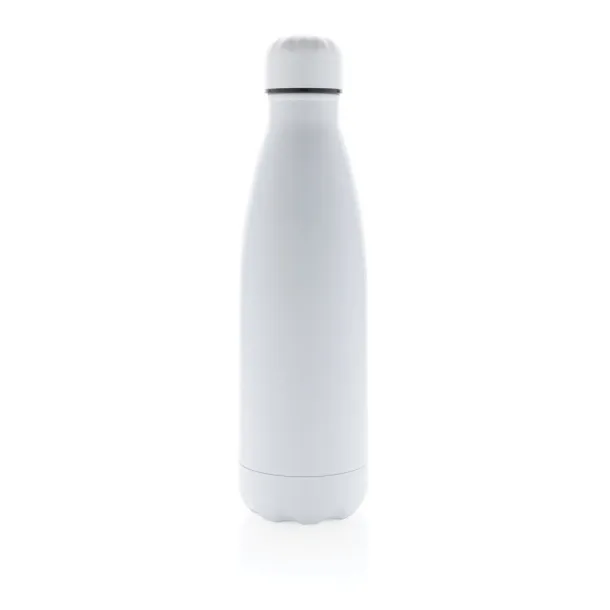  Solid color vacuum stainless steel bottle - XD Collection White 