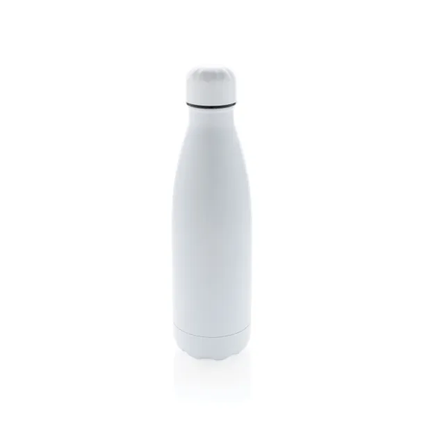  Solid color vacuum stainless steel bottle - XD Collection White 