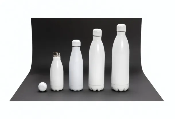  Vakumska boca od nehrđajućeg čelika, 500 ml - XD Collection Bijela