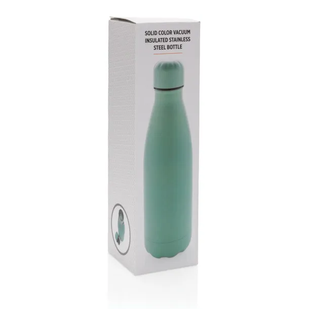  Solid color vacuum stainless steel bottle - XD Collection Green 