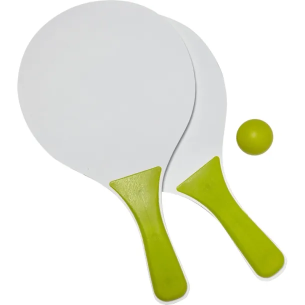  Beach game, tennis light green