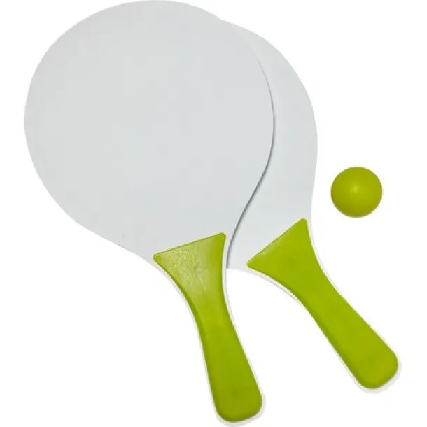  Beach game, tennis light green