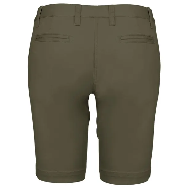  LADIES' CHINO BERMUDA SHORTS - Kariban Khaki