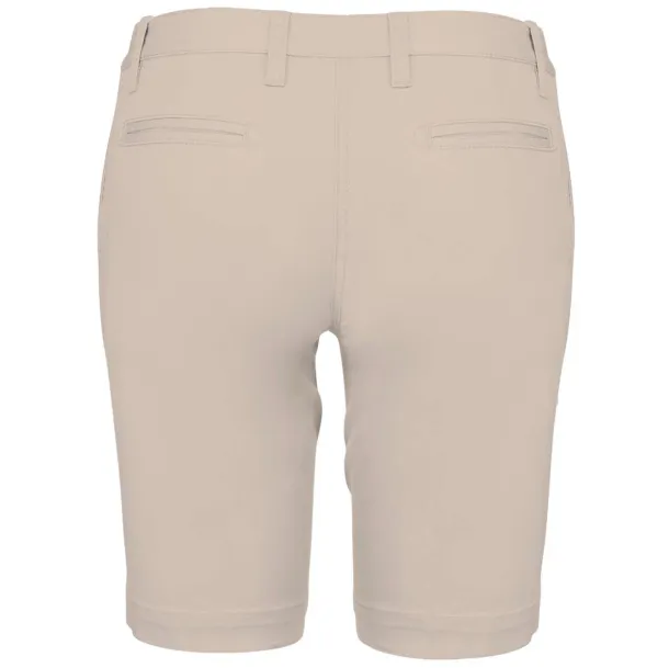  LADIES' CHINO BERMUDA SHORTS - Kariban Beige