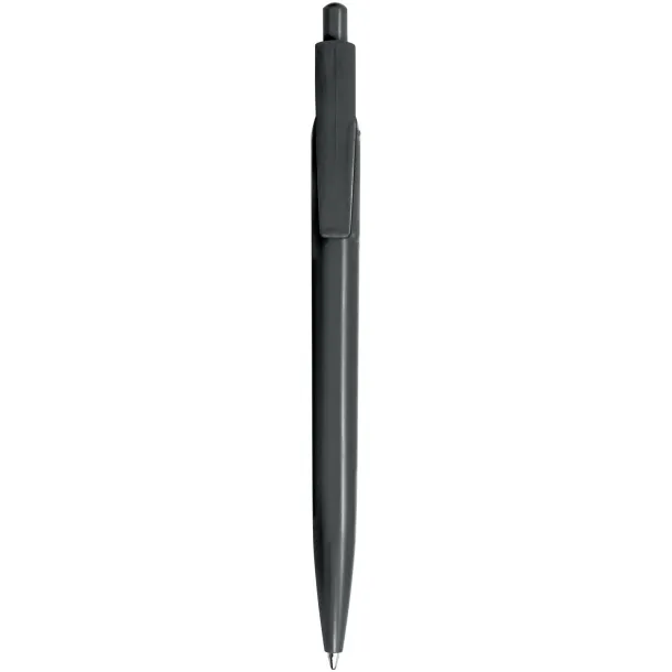 Alessio recycled PET ballpoint pen - Marksman Solid black