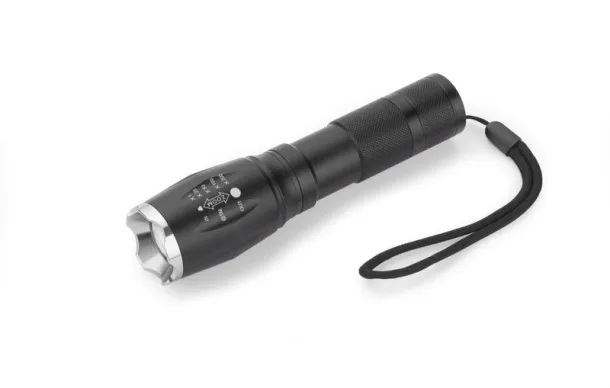 TORCO COB flashlight Crna