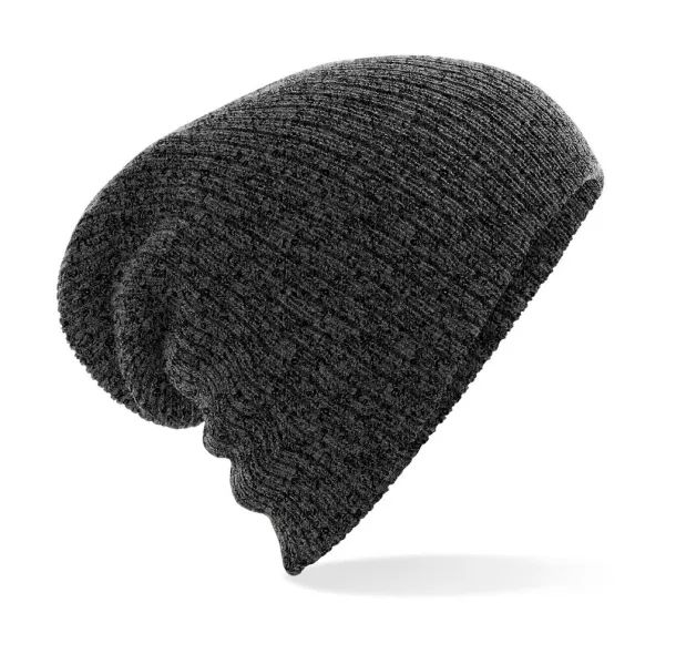  Heavy Gauge Slouch Beanie - Beechfield Antique Grey