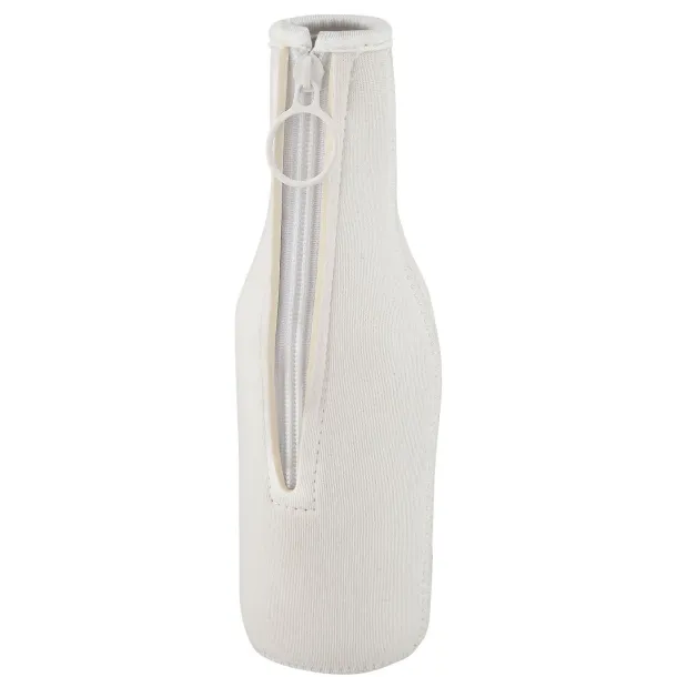 Fris recycled neoprene bottle sleeve holder - Unbranded White