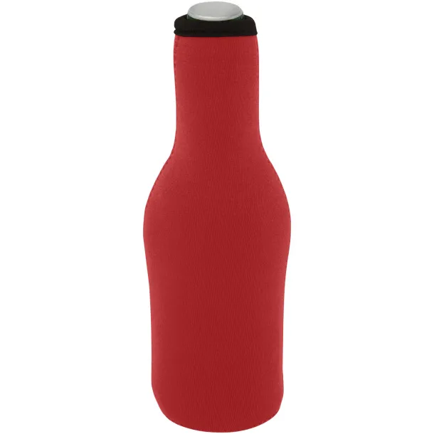 Fris recycled neoprene bottle sleeve holder - Unbranded Red