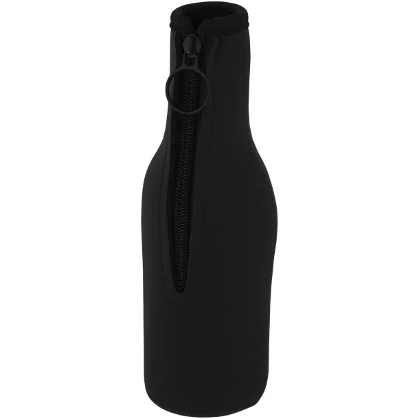 Fris recycled neoprene bottle sleeve holder Crna